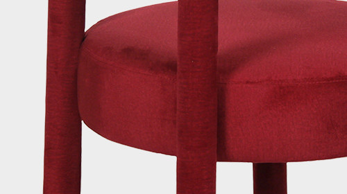 Artistic Full Coverage Upholstered Velvet Chair