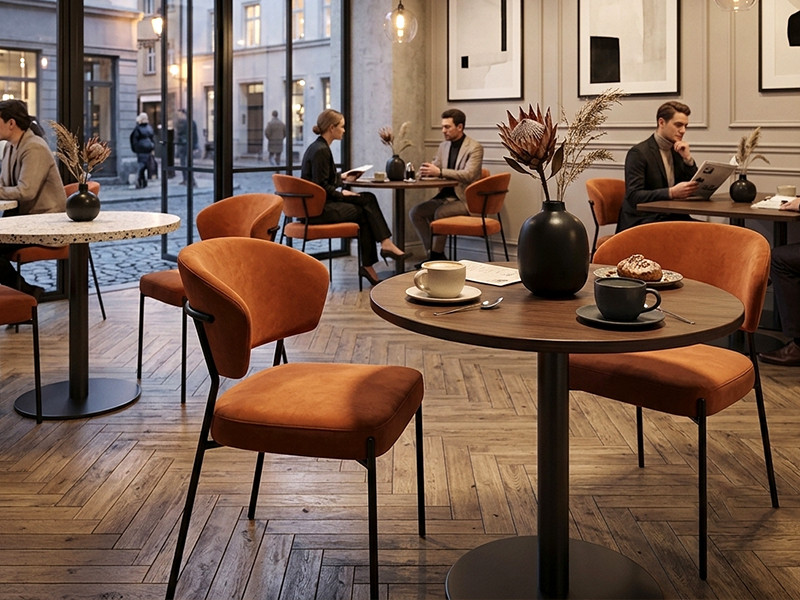 Minimalist Soft Velvet Dining Chair