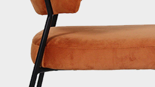 Minimalist Soft Velvet Dining Chair