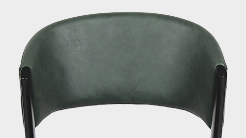 Luxury Soft Pack Curve Back Faux Leather Chair