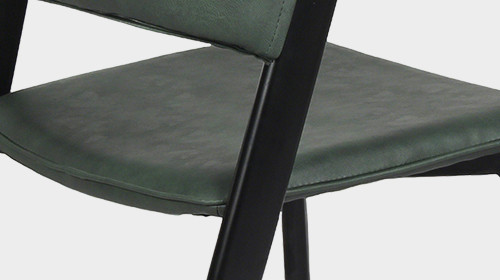 Luxury Soft Pack Curve Back Faux Leather Chair