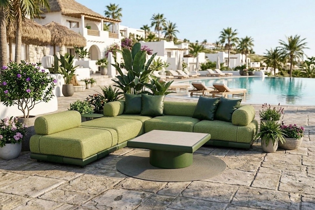 hotel outdoor sofa set