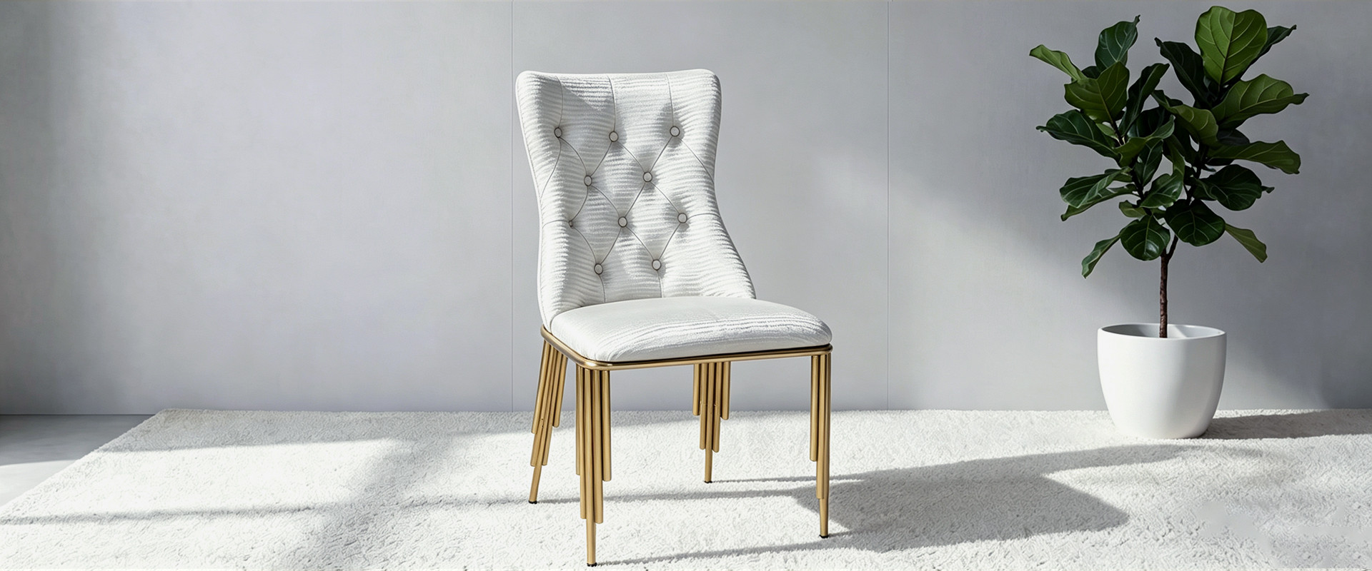 Fabric Upholstered Dining Chair Hotel Banquet Furniture