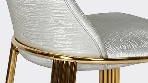 Fabric Upholstered Dining Chair Hotel Banquet Furniture