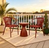 Rope Woven Outdoor Furniture for Luxury Hotel Terraces