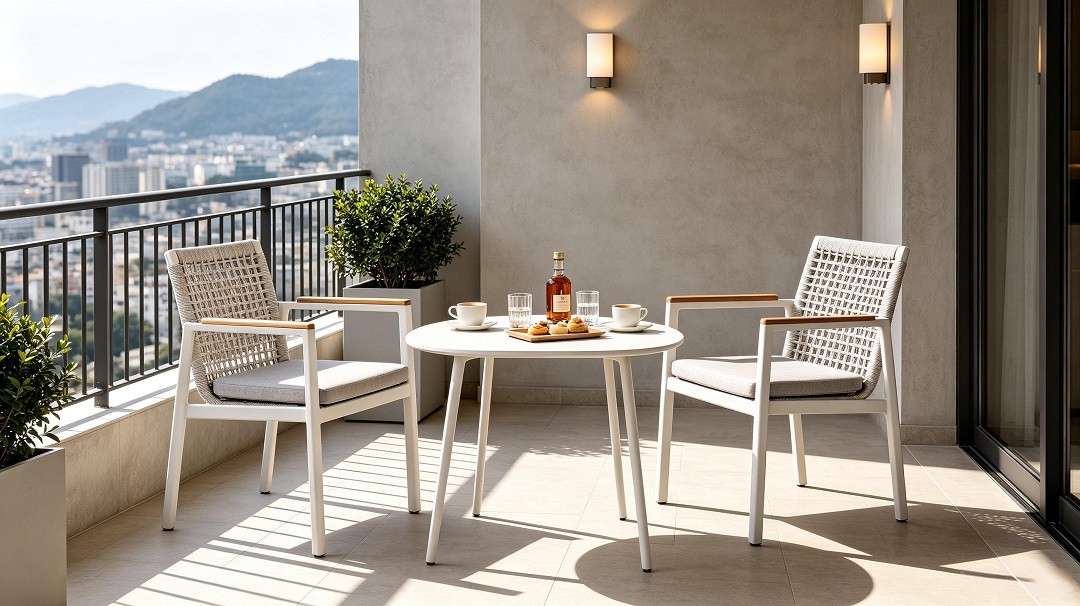 rope woven outdoor furniture