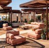 Social Modular Sofa Set Furniture Replacing Traditional Outdoor Leisure Chair