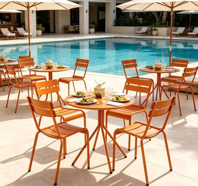 Aluminum Outdoor Furniture For Luxury Hospitality Projects