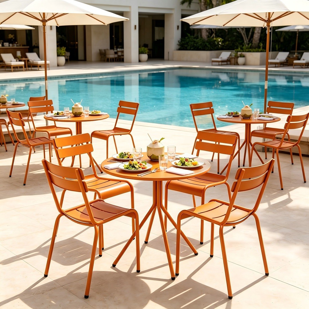 Aluminum Outdoor Furniture For Luxury Hospitality Projects