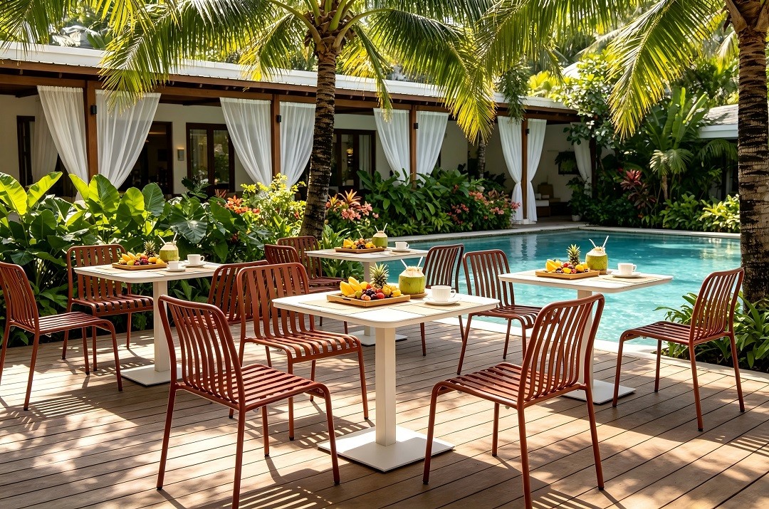 Aluminum Outdoor Furniture For Luxury Hospitality Projects
