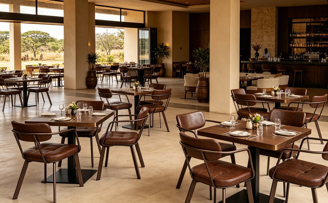 Commercial Grade Dining Chairs For Luxury Hotel Restaurants