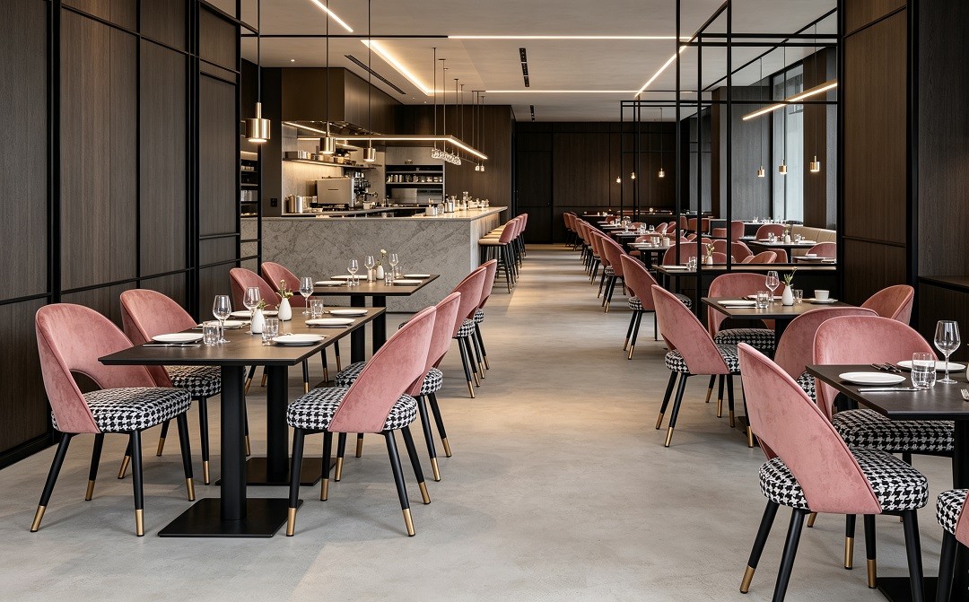 Commercial Grade Dining Chairs For Luxury Hotel Restaurants