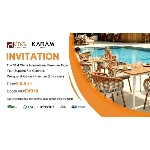 CDG Furniture & Karam Spaces Prepare to Elevate Global Outdoor Living Standards At Furniture China 2026