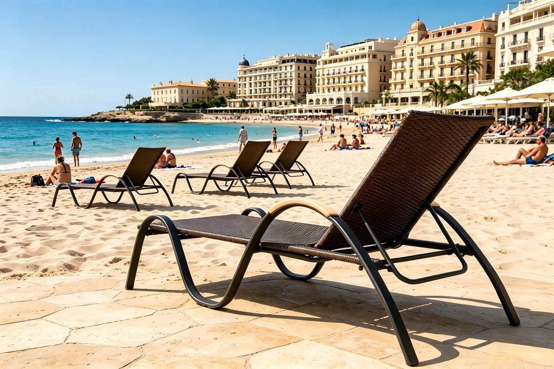 hotel outdoor lounge chair