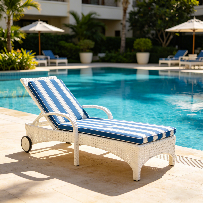 Water-Resistant Outdoor Lounge Chair