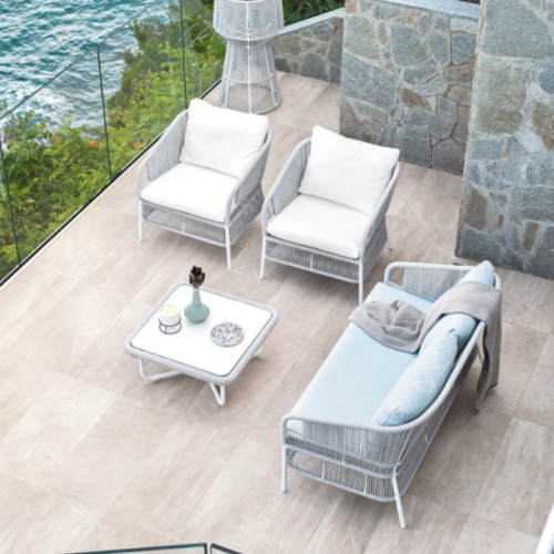 UV-Resistant Woven Outdoor Leisure Chair Perfect For Hotel Lobby And Gardens