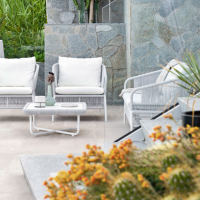 UV-Resistant Woven Outdoor Leisure Chair Perfect For Hotel Lobby And Gardens