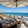Comfortable Outdoor Leisure Chair With Weatherproof Fabric For Hotel Resort Terraces
