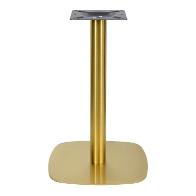 Customized stainless steel table legs -Gold Stainless Steel Table base for  Restaurant/Cafe