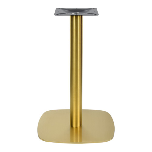 Customized stainless steel table legs -Gold Stainless Steel Table base for  Restaurant/Cafe