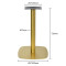Customized stainless steel table legs -Gold Stainless Steel Table base for  Restaurant/Cafe