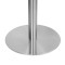 Stainless Steel Table Base - Heavy-Duty Round Pedestal for Dining/Bar Tables (Easy Installation)