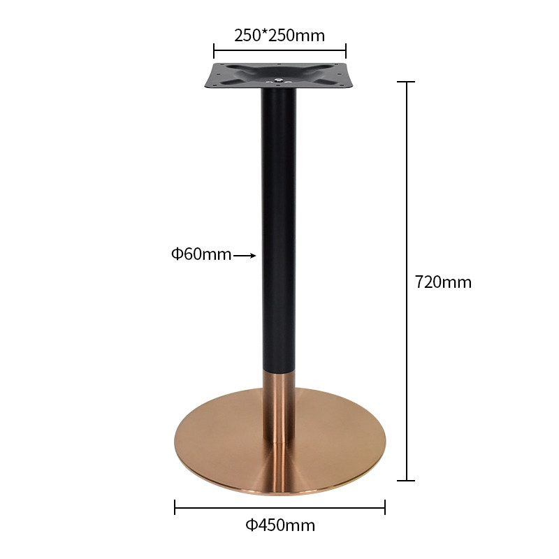 Stainless Steel Table Leg Dimensions