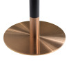Stainless Steel Round Table Base -Brushed Rose Gold  Pedestal for Dining & Cafe