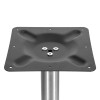 Custom Stainless Steel Table Base | Heavy Duty Commercial Pedestal for Large Dining Tables