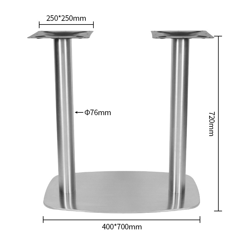 Stainless Steel Table Leg Dimensions
