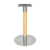 Commercial Grade Round Table Legs | Restaurant Stainless Steel Table Legs