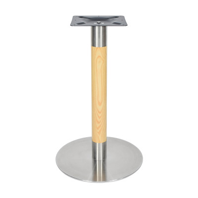 Commercial Grade Round Table Legs | Restaurant Stainless Steel Table Legs
