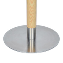Commercial Grade Round Table Legs | Restaurant Stainless Steel Table Legs