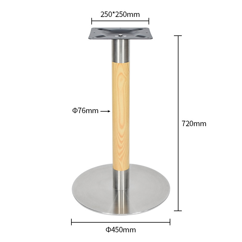 Stainless Steel Table Leg Dimensions
