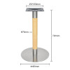 Commercial Grade Round Table Legs | Restaurant Stainless Steel Table Legs