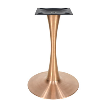 Tulip-Shaped  Brushed Table Base | Metal Coffee Table Legs