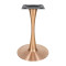 Tulip-Shaped  Brushed Table Base | Metal Coffee Table Legs