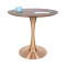 Tulip-Shaped  Brushed Table Base | Metal Coffee Table Legs