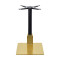 Commercial Stainless Steel Table Legs | Brushed Gold & Black Commercial Restaurant Table Legs