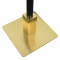 Commercial Stainless Steel Table Legs | Brushed Gold & Black Commercial Restaurant Table Legs