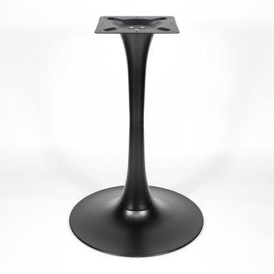 Tulip-Shaped Black Table Base | | Metal Coffee Table Legs