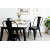 Black Industrial Metal Dining Chair | commercial dining chair