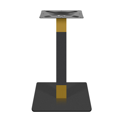 Modern Square Base Table Pedestal | metal dining table legs