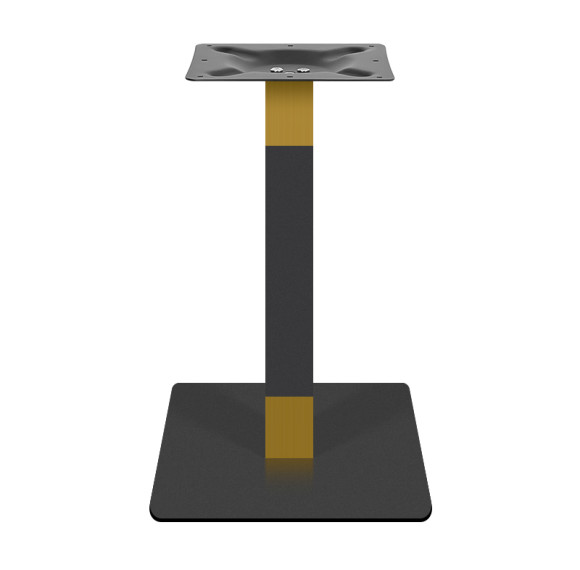 Modern Square Base Table Pedestal | metal dining table legs