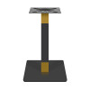 Modern Square Base Table Pedestal | metal dining table legs