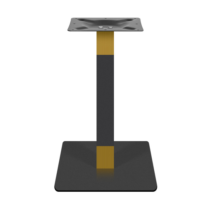 Modern Square Base Table Pedestal | metal dining table legs