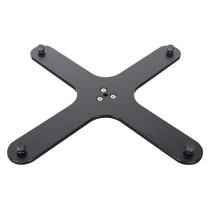 Brushed Gold & Black Commercial Cafe Table Legs | Modern Dining Table Legs