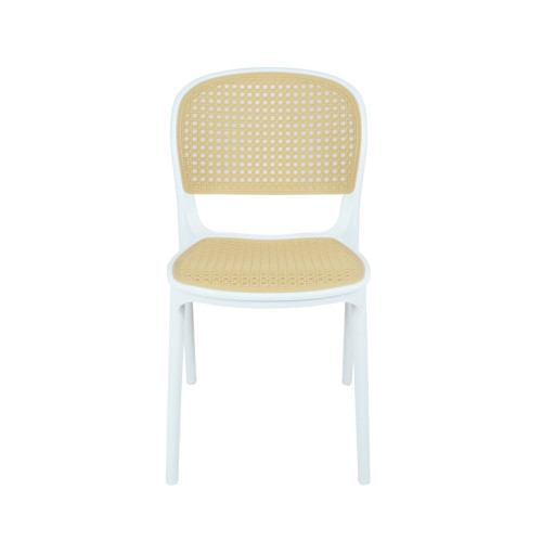Stackable Cafe Chair  | Modern Plastic Dining Chairs
