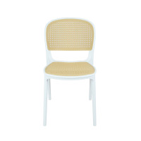 Stackable Restaurant Chair | Modern Plastic Dining Chairs
