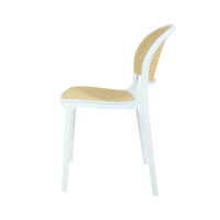 Stackable Restaurant Chair | Modern Plastic Dining Chairs